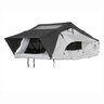 HD Nomadic 3 Arctic White Extended Soft Shell Roof Top Tent, White Body Dark Grey Rainfly