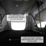 HD Nomadic 3 Standard Soft Shell Roof Top Tent, Grey Body & Green Rainfly
