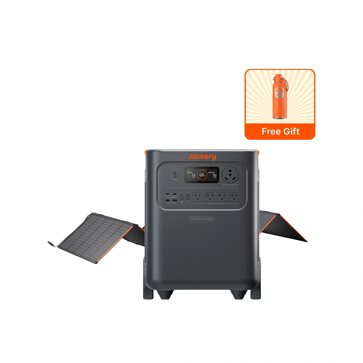 Jackery Solar Generator  HomePower 3600 Plus