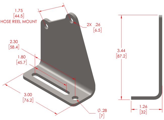 CRS UNIVERSAL MOUNTING BRACKET