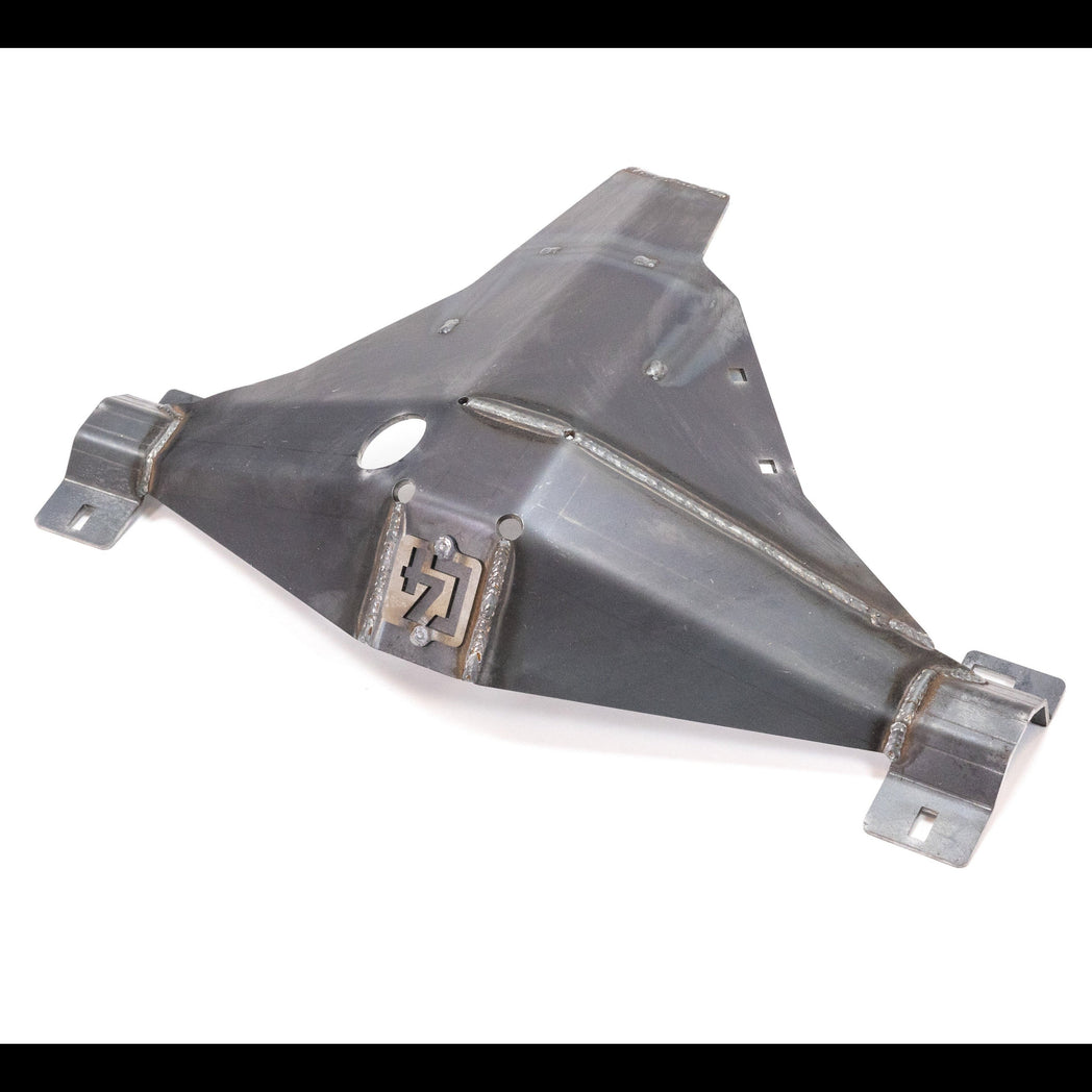 Bottom view of 5th gen 4Runner Differential Skid plate