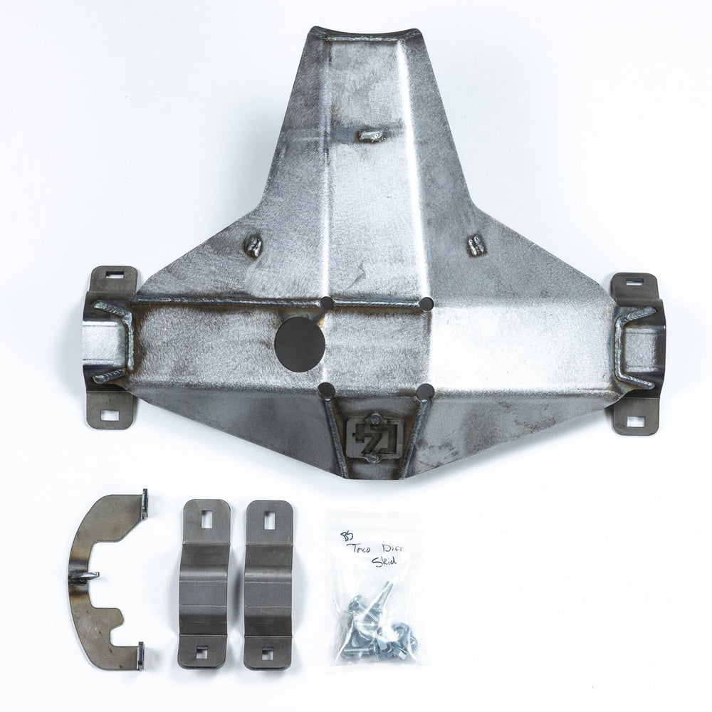 reliable tacoma rear differential skid plate