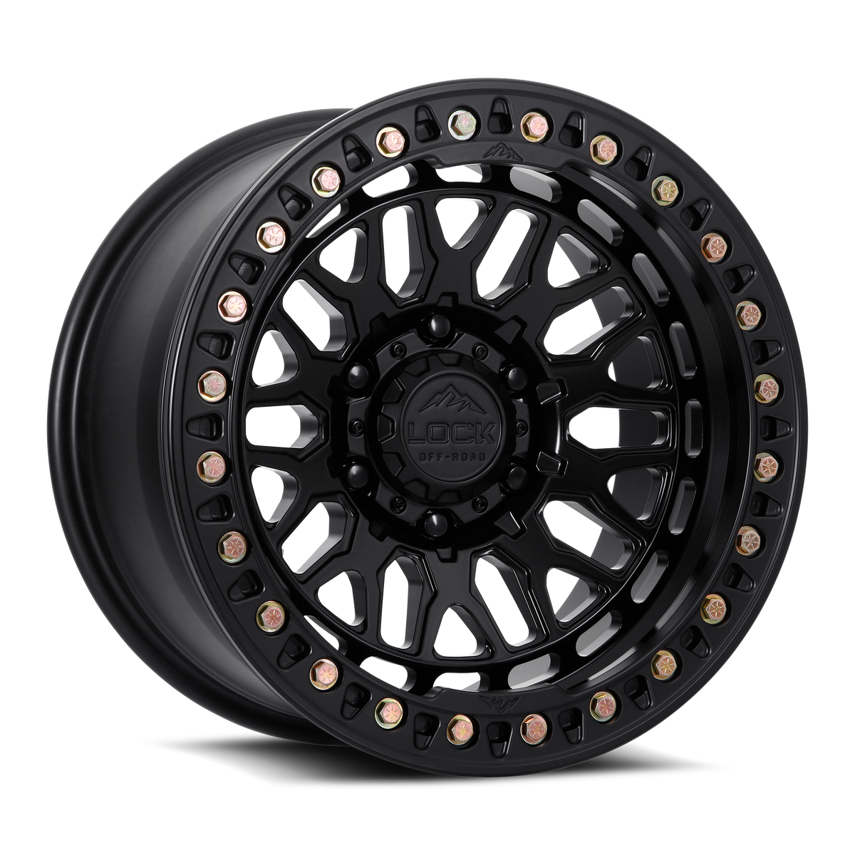 INVADER- MATTE BLACK BEADLOCK