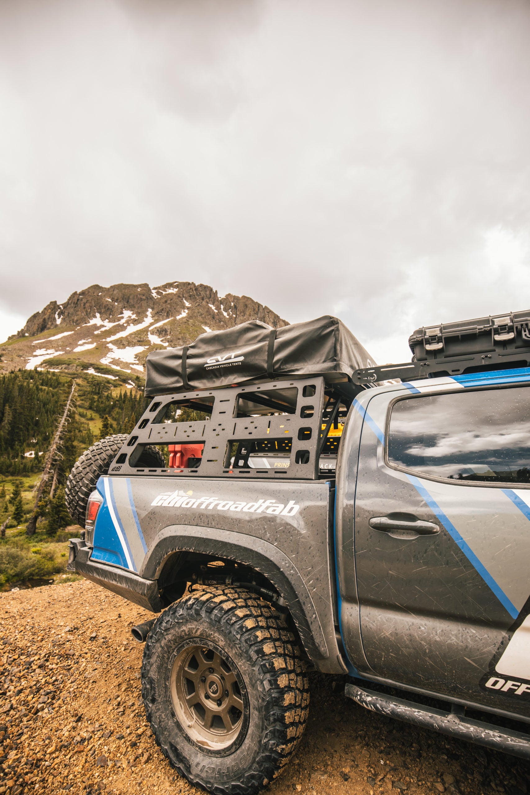 Toyota Tacoma CBI Roof Rack Height Bed Rack | 2005-2022