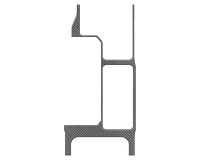 Center Console Accent Trim Fits 2024-2026 Toyota Land Cruiser