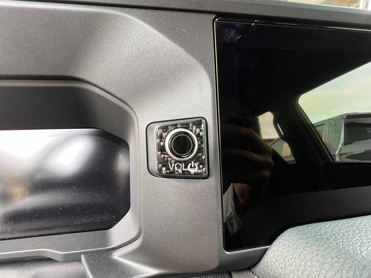 Volume Knob Accent Trim Fits 2024-2026 Toyota Land Cruiser