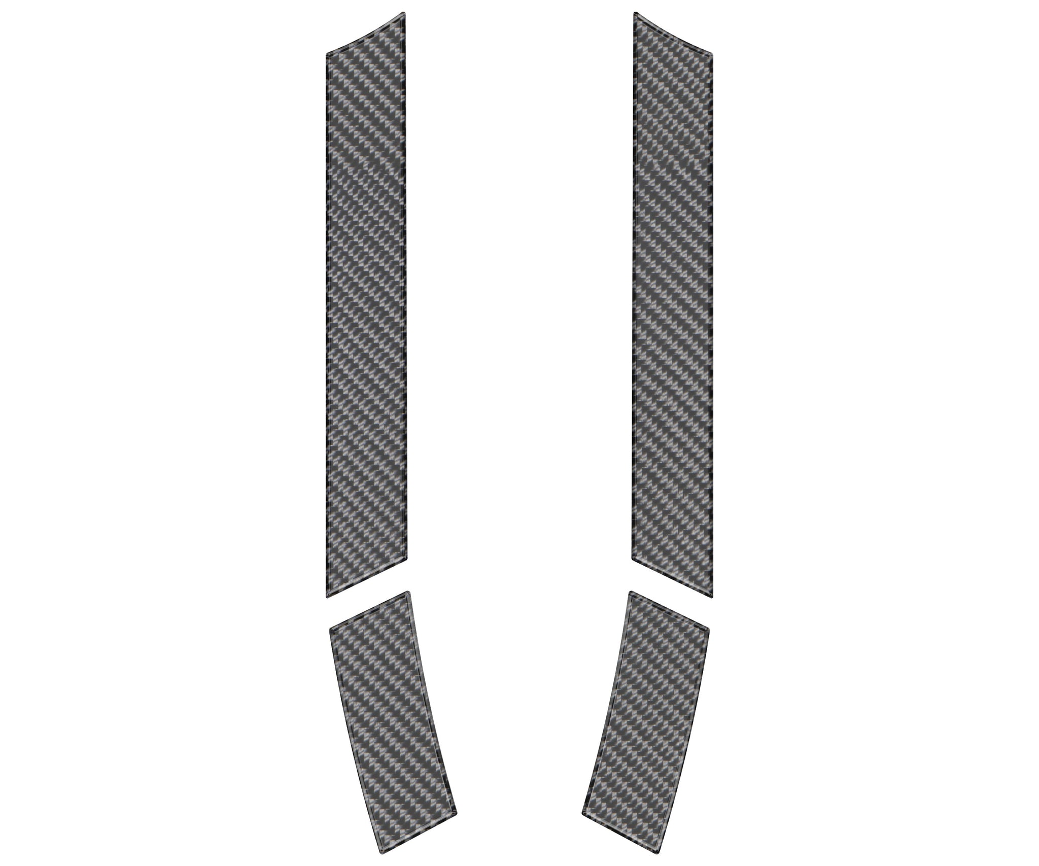 Upper C Pillar Upper Overlays Fits 2024-2026 Toyota Land Cruiser & Lexus GX550
