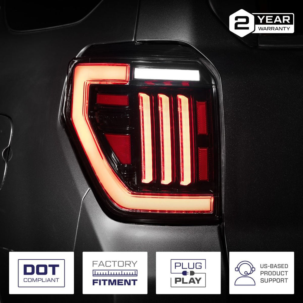 LED Tail Lights [Pair] Fits 2010-2024 Toyota 4Runner