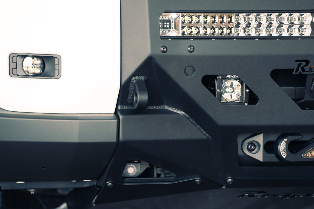 Retain fog lights with the Center Mount Winch Front Bumper for the 2024 Toyota Land Cruiser