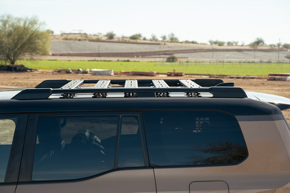 Side profile of Crossmembers for Land Cruiser or GX 550 OEM Factory Roof Rails