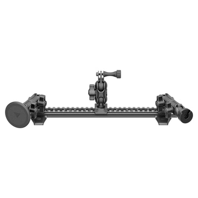 TRAXX™ - Assault Track Picatinny Dash Bracket With MagSafe Phone, CB Radio Microphone, and GoPro/Action Cam Holders | 2010-2024 Toyota 4Runner