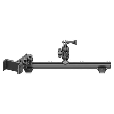 TRAXX™ - Slim Track Dash Bracket With 20LITE Phone & GoPro/Action Cam Mounts | 2010-2024 Toyota 4Runner
