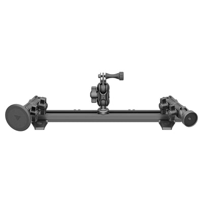 TRAXX™ - Slim Track Dash Bracket With MagSafe Phone Mount, Midland Magnetic Radio Microphone & GoPro/Action Camera Mount | 2010-2024 Toyota 4Runner