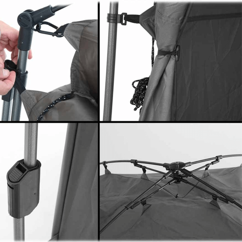 OVS Portable Privacy Room with Shower, Retractable Floor and Amenity Pouches and More - Quick Set Up