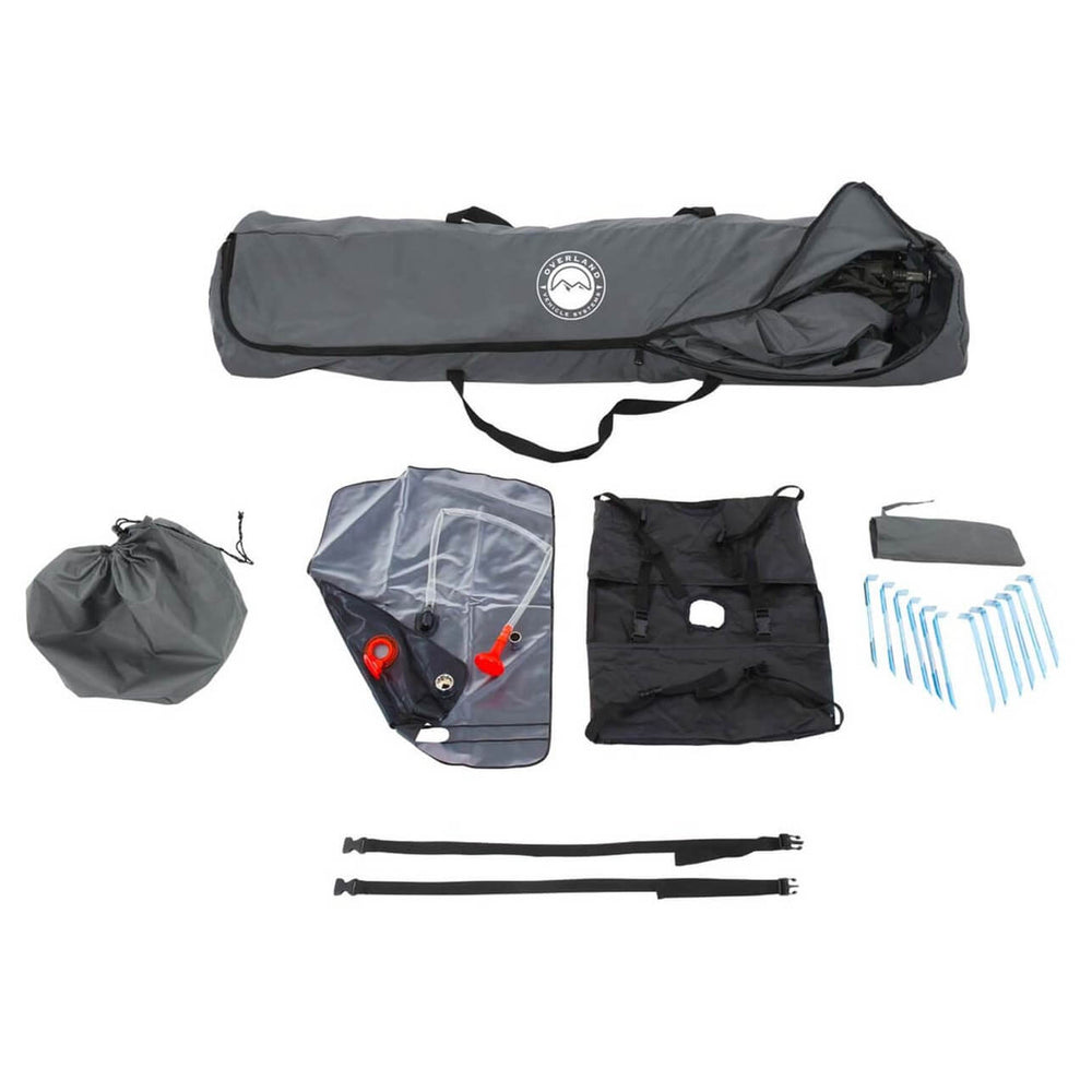 OVS Portable Privacy Room with Shower, Retractable Floor and Amenity Pouches and More - Quick Set Up