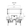 Off Road Trailer - Military Style With Full Articulating Suspension