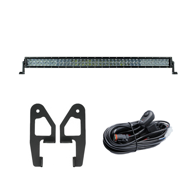 Premium Roof Rack Front Light Bar Kit for 2024+ Toyota Tacoma/2025+ Toyota 4Runner