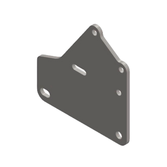 CRS JLU ROLL CAGE/UNIVERSAL VERTICAL MOUNTING BRACKET