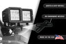 Ditch Light Bracket Extensions - Pair