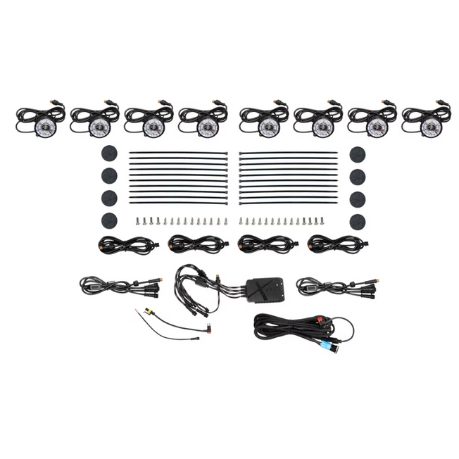 RGB Rock Light Kit: Color Changing (8PC.)