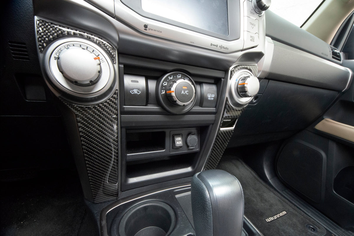 Side of Climate Control Accent Trim Fits 2014-2024 Toyota 4Runner