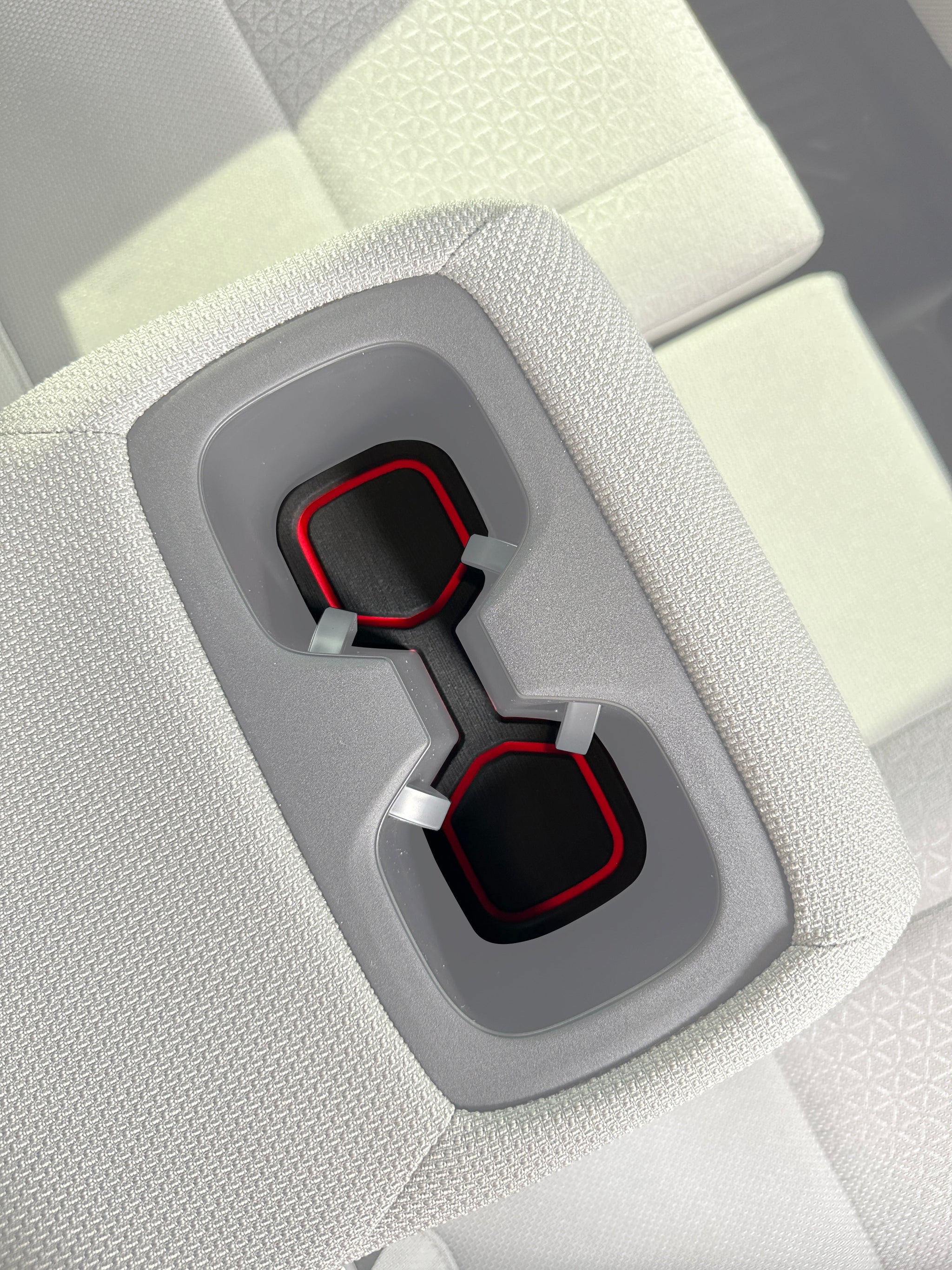 Rear Seat Cupholder Foam Inserts Fits 2025-2026 Toyota 4runner