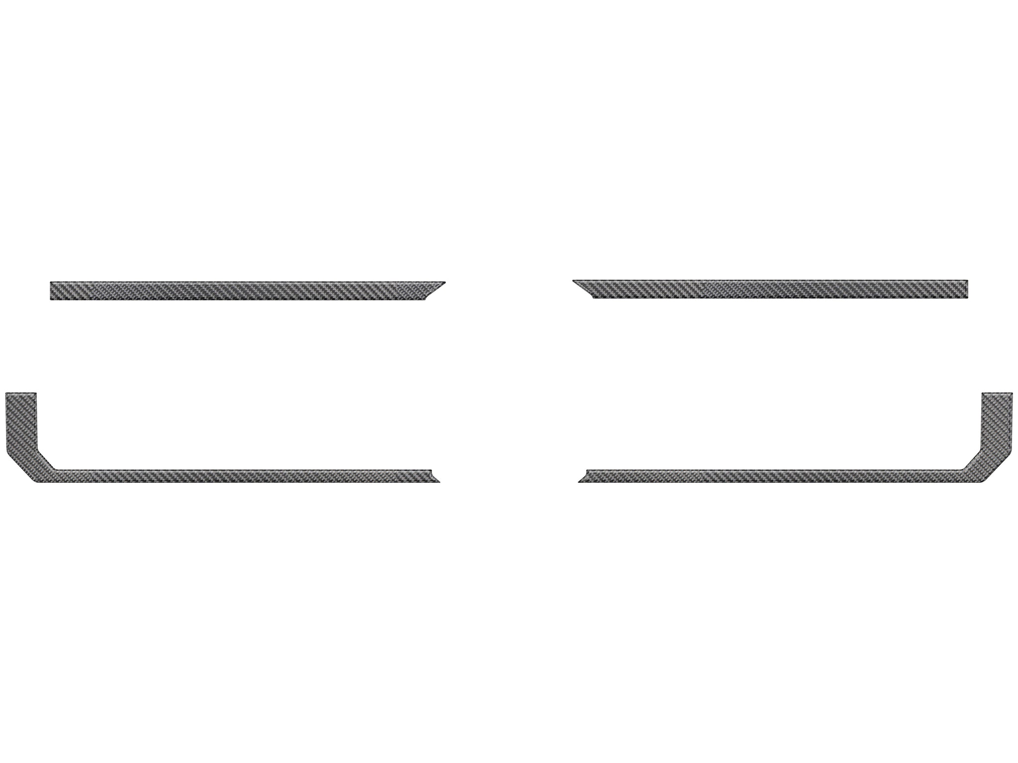Front Grille Line Accent Trim Fits 2025-2026 Toyota 4Runner