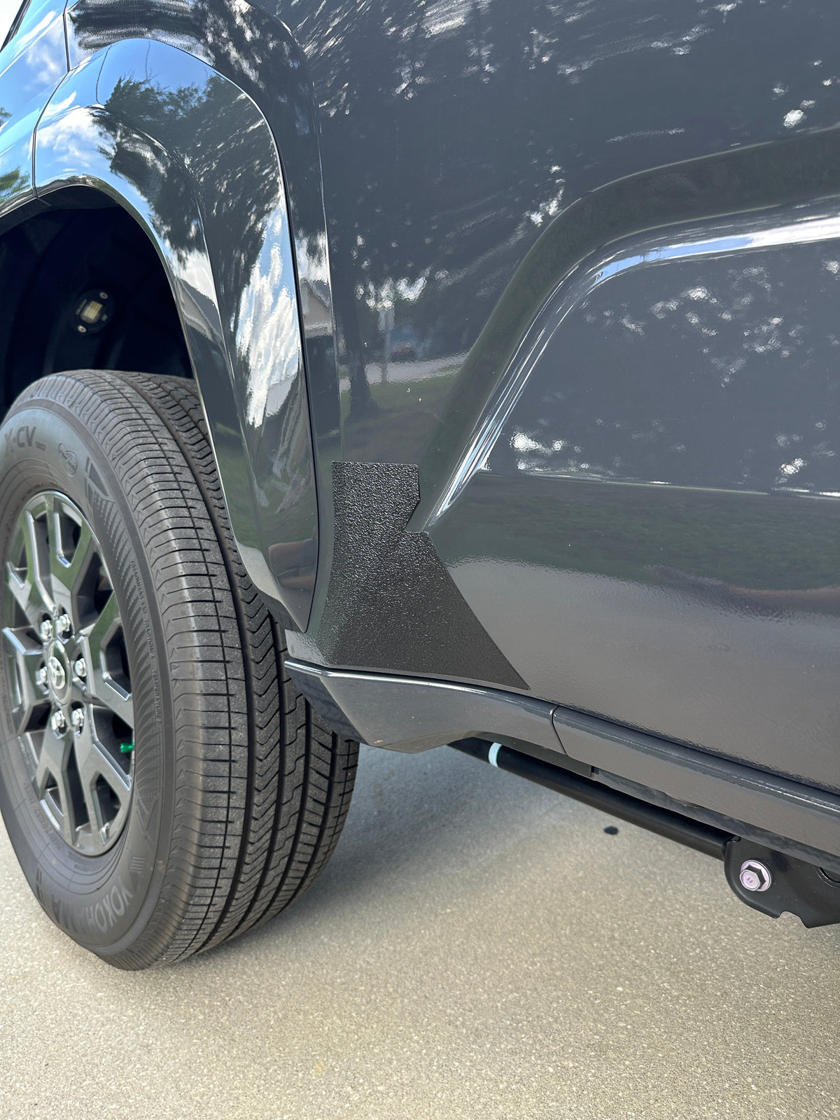 Rear Fender Lower Paint Guard Overlays Fits 2025-2026 Toyota 4Runner