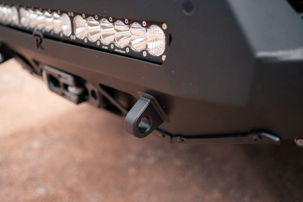 D-Ring mounting point on the Lexus GX 550 Front Bumper.