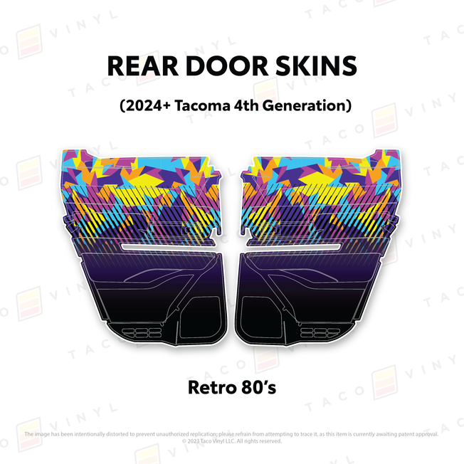 2024+ Tacoma Door Skins