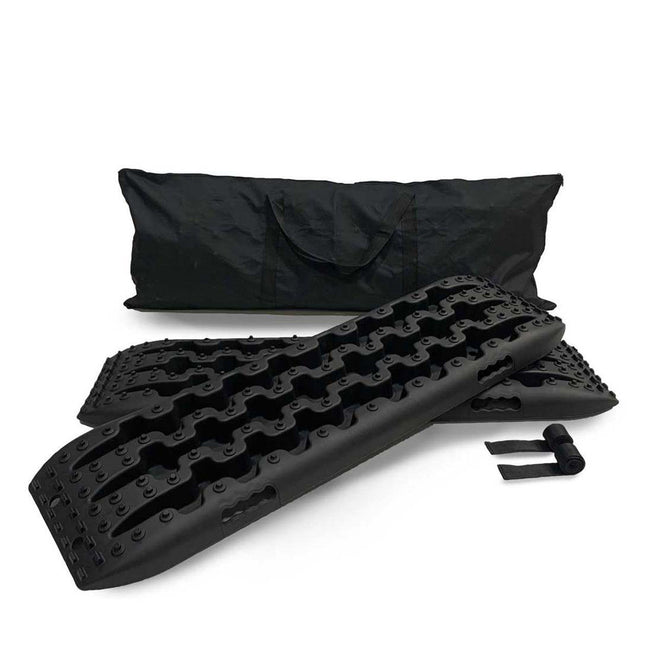 Recovery Ramp With Pull Strap and Storage Bag - Gray/Black Universal
