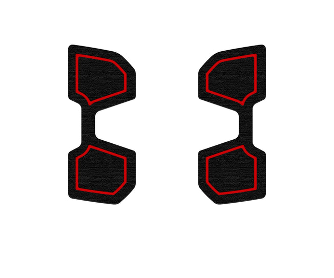 Third Row Side Cupholder Foam Inserts Fits 2023-2026 Toyota Sequoia