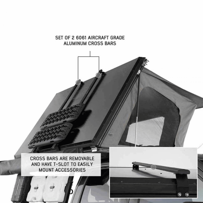 Sidewinder Aluminum Side Opening Roof Top Tent