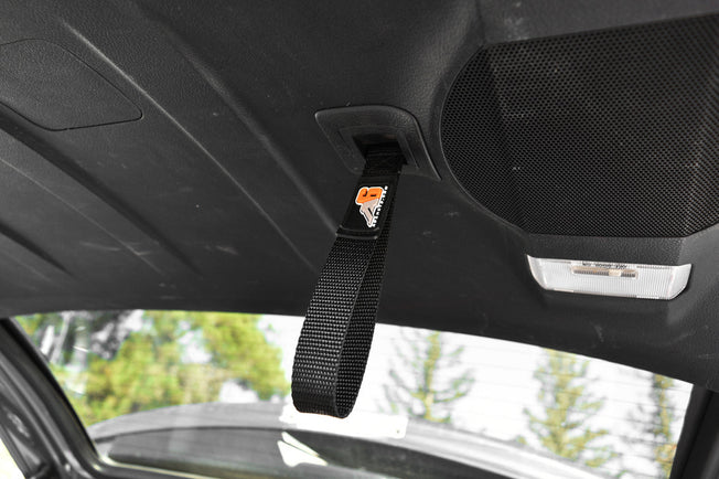 (5TH GEN) Toyota 4Runner Rear Lift Gate Hatch Pull Assist Strap (BLACK)