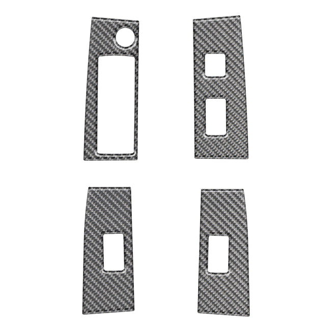 Door Switch Panel Accent Overlays Fits 2016-2023 Toyota Tacoma