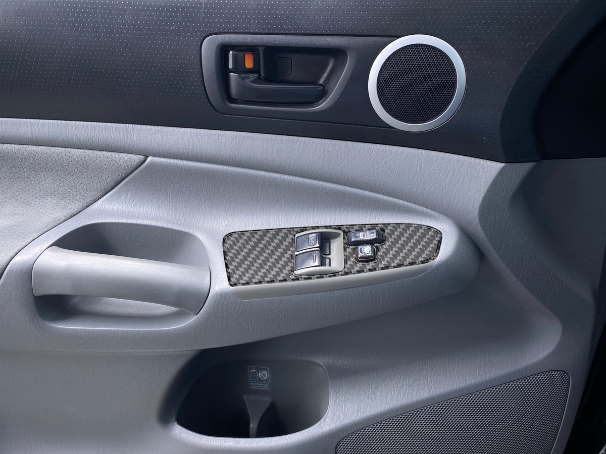 Door Switch Accent Overlays Fits 2005-2011 Toyota Tacoma