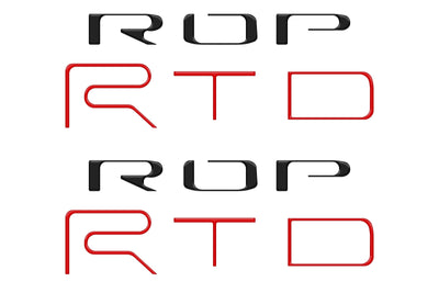 Bed Side Letter Inserts Fits 2022-2023 Toyota Tacoma TRD Pro