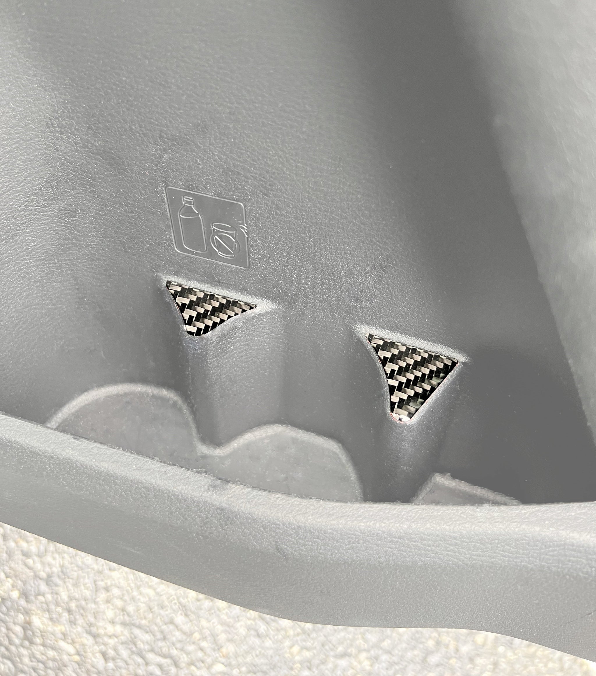 Door Cupholder Accent Trim Fits 2016-2023 Toyota Tacoma