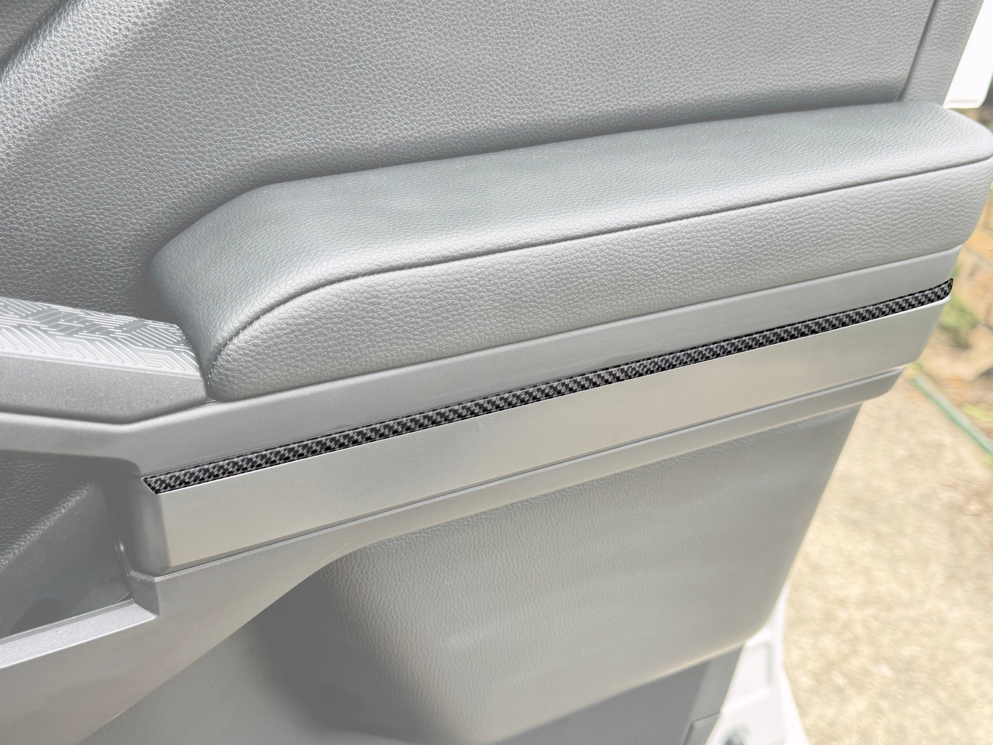Side Door Armrest Lower Line Accent Trim Fits 2024-2026 Toyota Tacoma