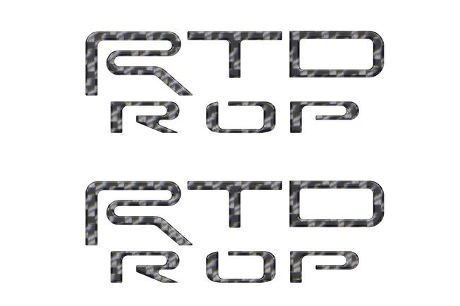 Hood Louver Letter Overlays Fits 2024-2026 Toyota Tacoma