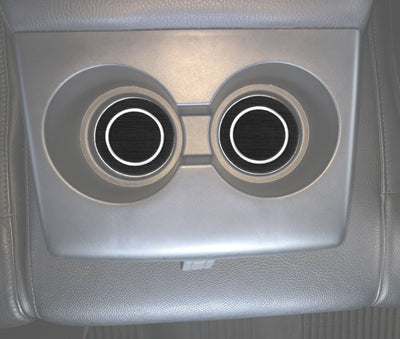 Rear Seat Cup Holder Inserts Fits 2007-2021 Toyota Tundra