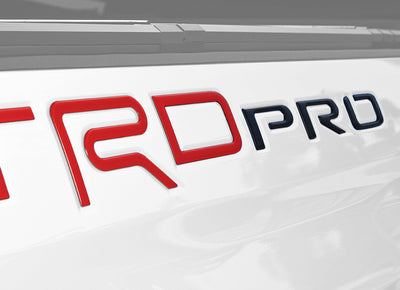 Bed Side Letter Inserts Fits 2015-2021 Toyota Tundra TRD Pro