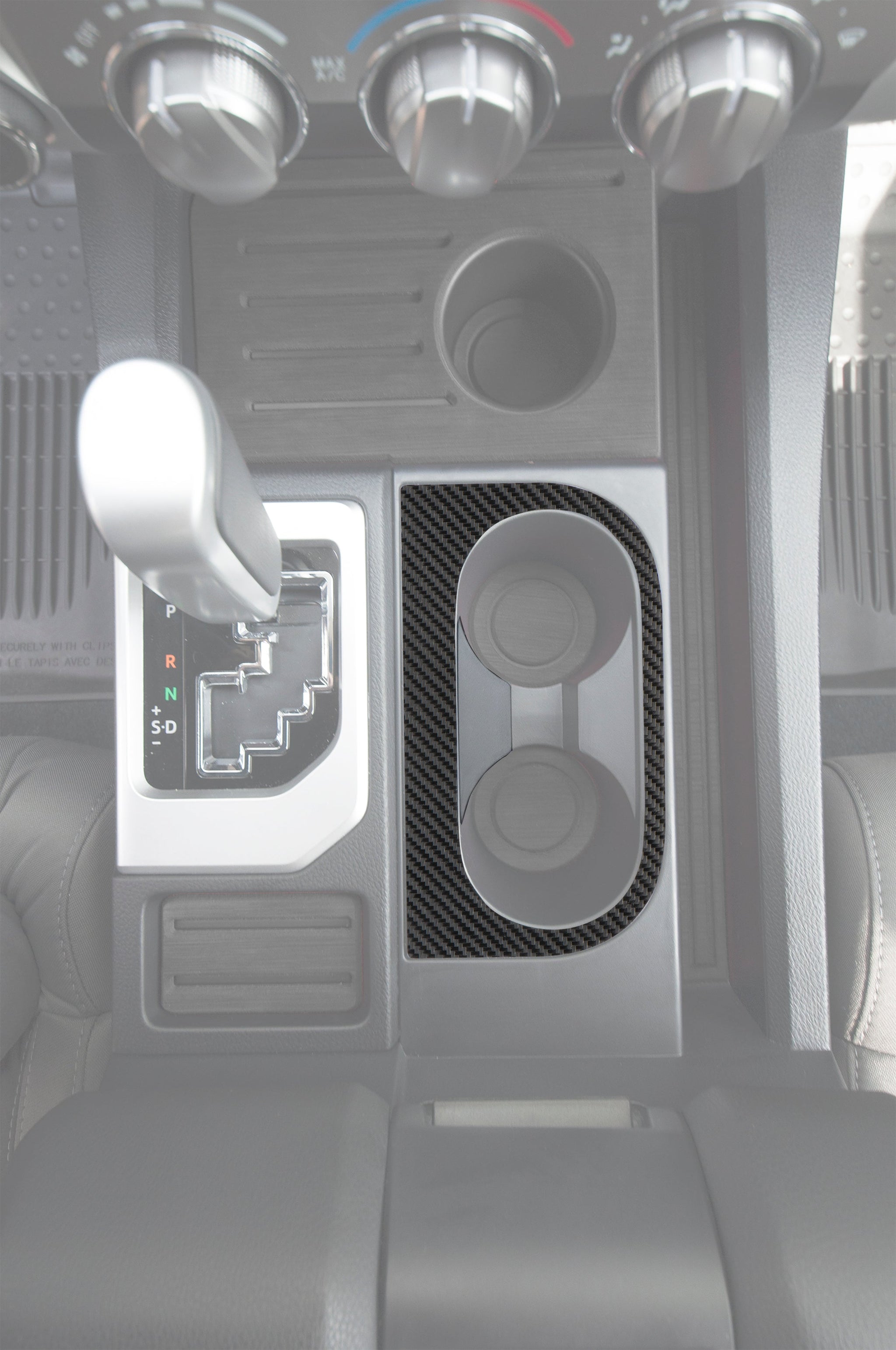 Center Console Cup Holder Replacement Trim Fits 2014-2021 Toyota Tundra