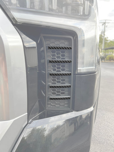 Side Air Intake Line Accent Trim Fits 2022-2026 Toyota Tundra