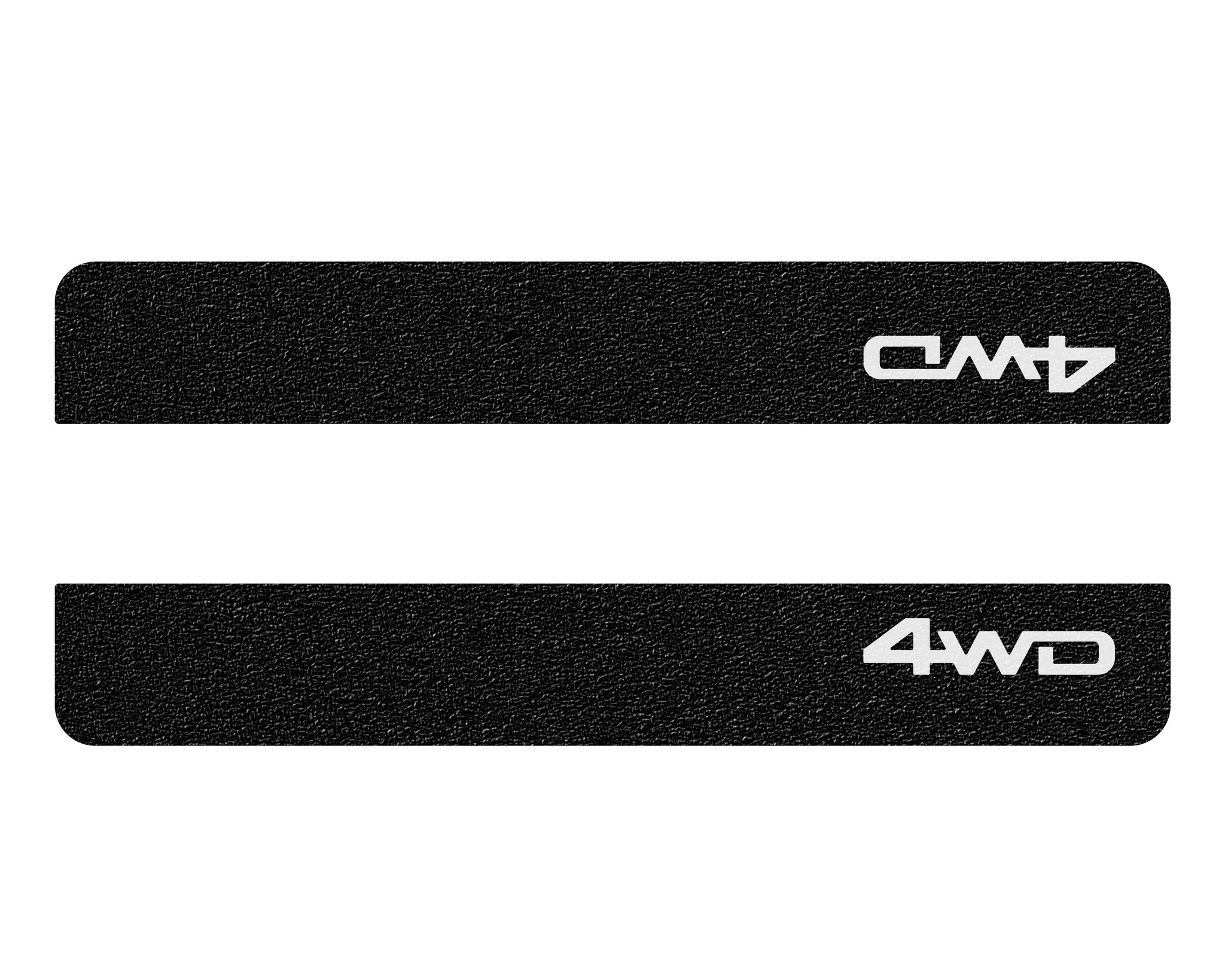 Textured Door Sill Overlays Fits 2000-2006 Toyota Tundra