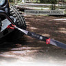 Tow Strap 2" x 30' 20,000 LB. Gray W/ Black Ends