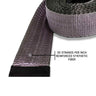 Tow Strap 2" x 30' 20,000 LB. Gray W/ Black Ends