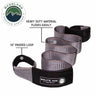 Tree Saver Tow Strap 40,000 lb. 4" x 8' Gray With Black Ends & Storage Bag