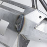 Close-up photo of the Overland Bumper from C4 Fabrication highlighting the integrated tow points welded into the bumper from both front and back.