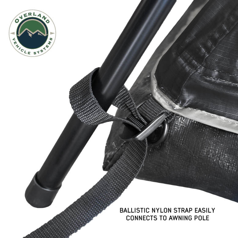 XD Nomadic 270/180 Degree Awning Annex Room Enclosure - Black Strap